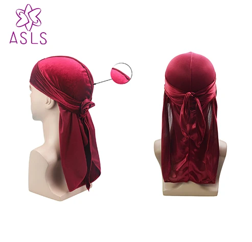 wSilk Durag Bandana Headwear 