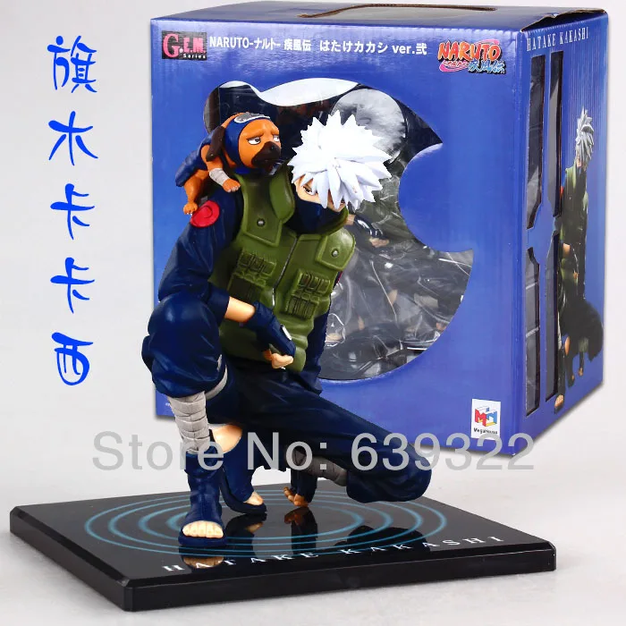 Discount This Month Anime Naruto Action Figures Hatake Kakashi Ver2 Japanese Anime Statue