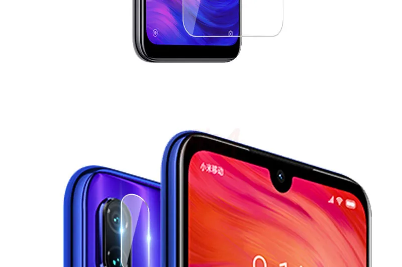 2 в 1 Защитное стекло для Xiaomi Redmi Note 7 5 закаленное Стекло на Redmi 5 Plus K20 6A 6 5A 4X S2 Камера защитная пленка