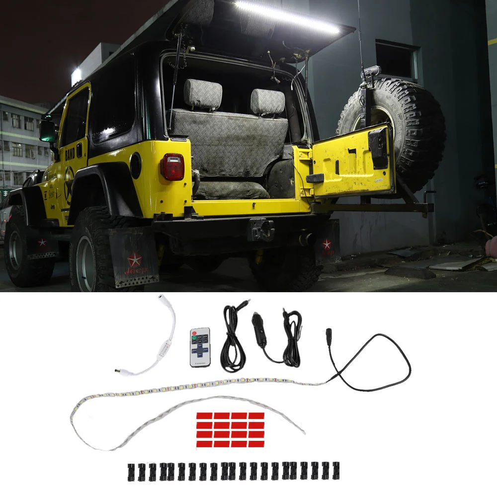 Автомобильная светодиодная лампа на заднюю дверь для Jeep Wrangler TJ 1997 2006 JK JL|Лепнина
