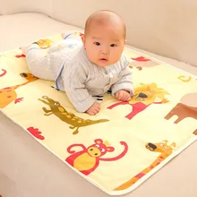 75 120cm Baby Kids Reusable Mat Matelas Infant Cover Protector Bedding Nappy Burp Mattress Waterproof Sheet