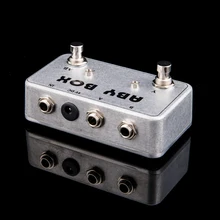 Hecho a mano ABY Combinar selector Interruptor de pedal Guitarra Caja/TRUE BYPASS! Amp/guitarra pedal AB/Y