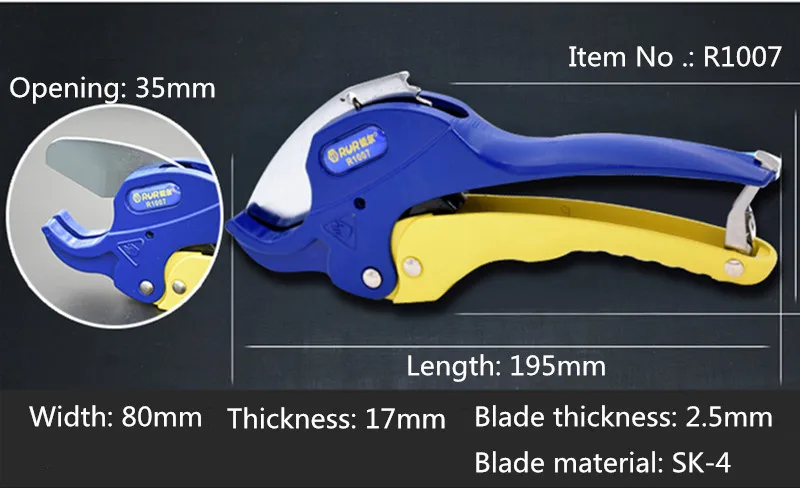 

PVC pipe cutter PPR pipe cutter knife cut(1007)