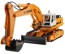 RC Excavator 11CH Electric Rc Remote Control Construction Tractor with Light wireless Remote Control Digger