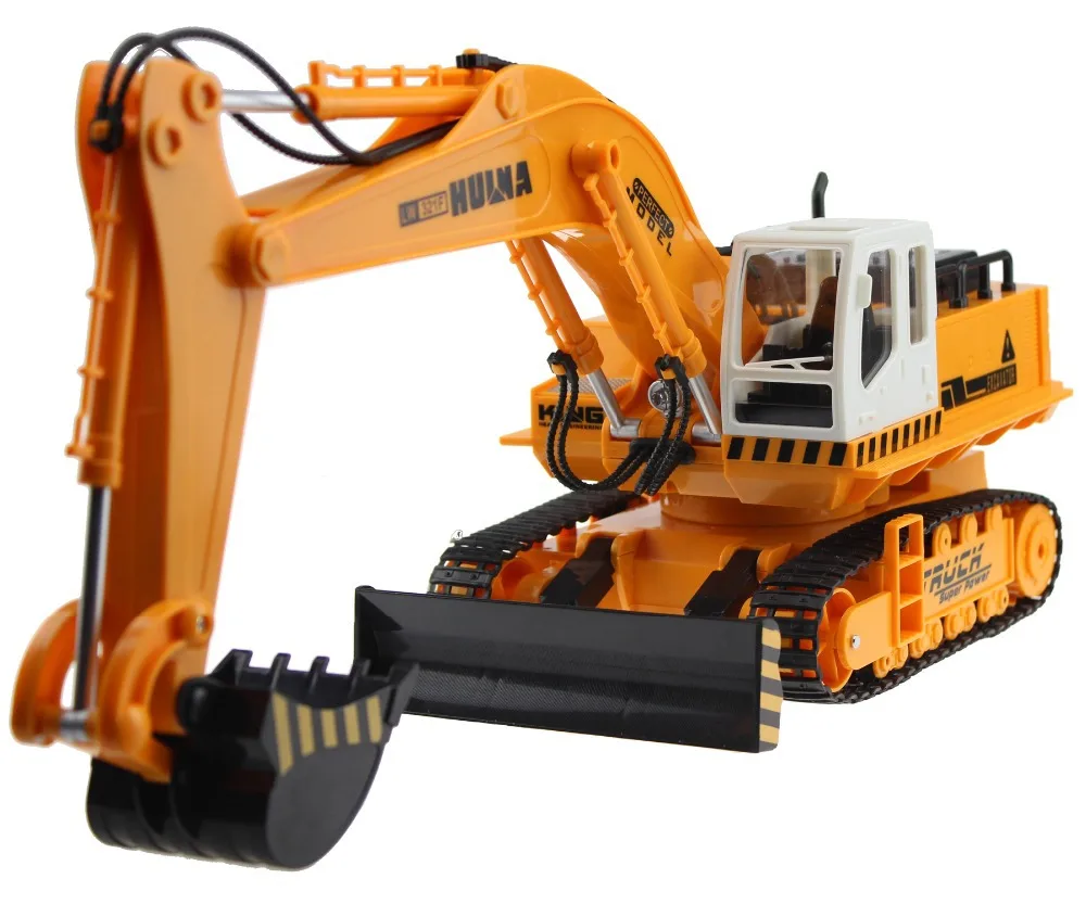 RC Excavator 11CH Electric Rc Remote Control Construction Tractor with Light wireless Remote