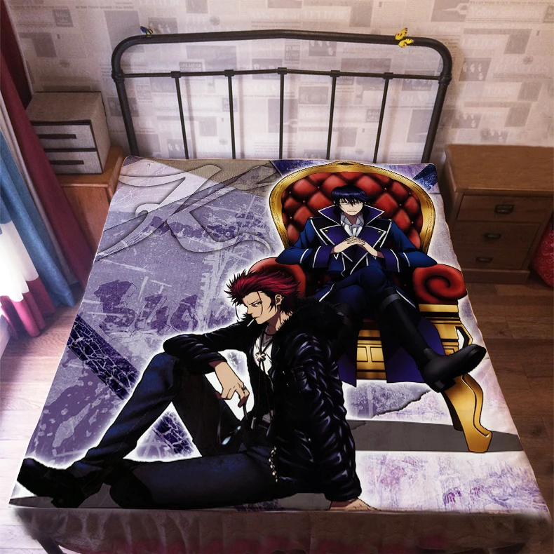 Постельное белье с Аниме Манга K Project Yatogami kuseng 150*200 см постельное 002 | Дом и сад