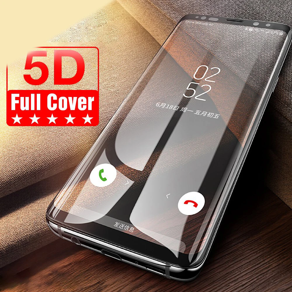 5D Защитное стекло для Samsung A9 A7 2018 A750 закаленное Galaxy A 7 9s Защитная пленка экрана A72018