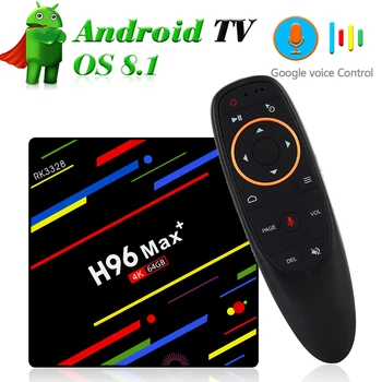 

Dual Band Wifi TV Box with Google Voice Control 4GB 64GB RK3318 Quad Core 2.4G/5G Wifi Mini PC 4K Streaming Media Player TVbox