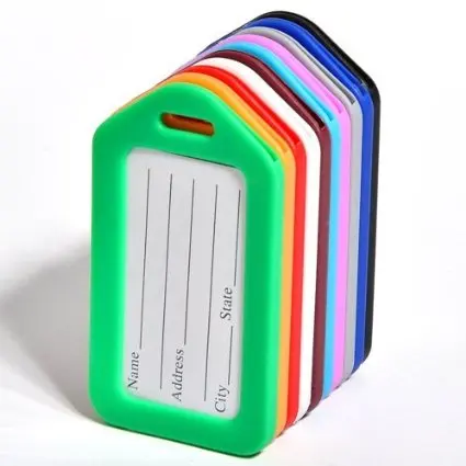 10 шт разных цветов пластиковые аксессуары для путешествий квадратная багажная