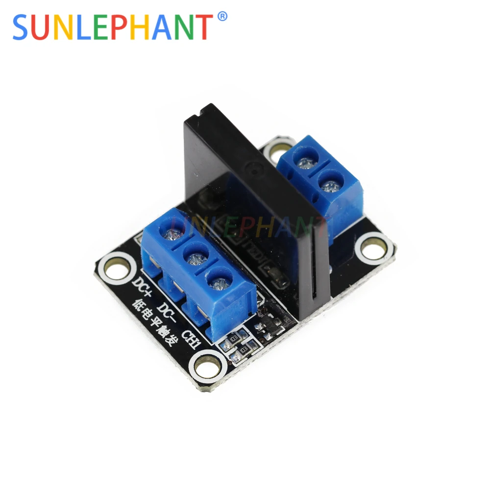 

1 Channel 5V 12V 24V DC Relay Module Solid State low Level SSR AVR DSP for Arduno