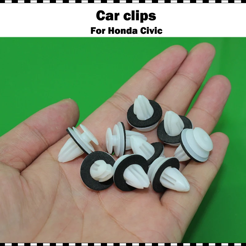 

10pcs Auto Part Car High quality Plastic For Honda Civic City FIT Odyssey Accord CRV Prelude Interior Door Card Trim Panel Clips