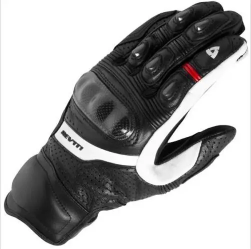 Nuevos guantes de moto de cuero genuino de 2017