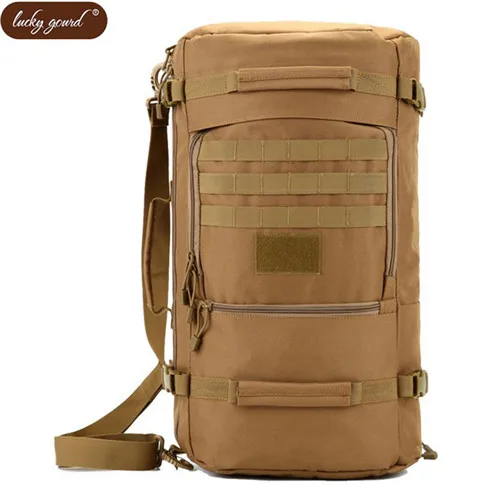 OURCIAO, Хит, 50л, высокое качество, нейлоновая сумка, военная, 17 дюймов, для ноутбука, мужской рюкзак, для путешествий, рюкзак, сумки,, школьные рюкзаки, D047 - Цвет: Khaki