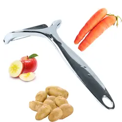 Цинковый сплав многофункциональный очиститель для фруктов и овощей строгальный нож Картофельная морковь терка для кухни инструмент новый