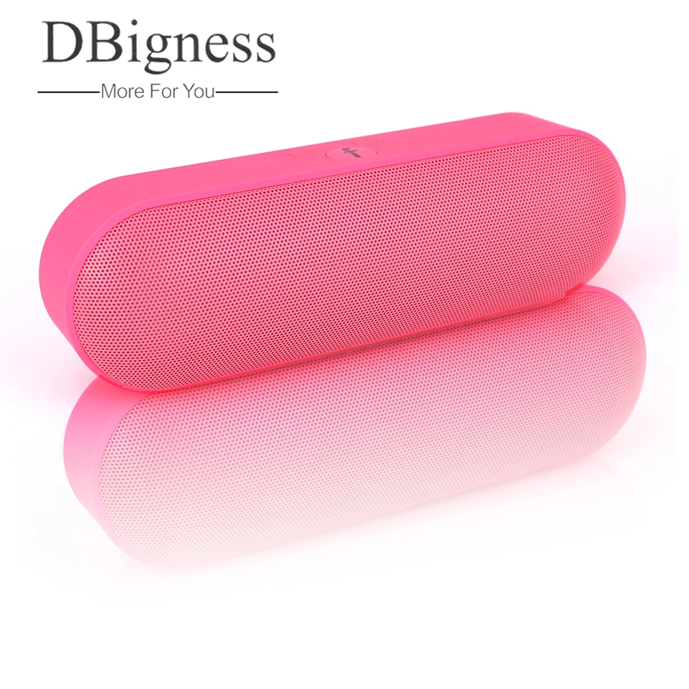 Dbigness Мини Bluetooth динамик с светодиодный портативный s звуковая система 3D стерео