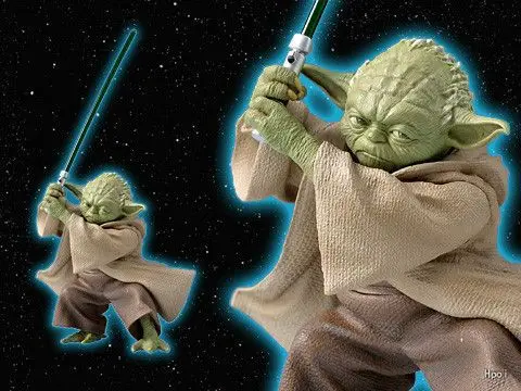 yoda green lightsaber