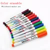 Color Whiteboard markers water-based erasable marker pen nontoxic writing and drawing learning pen for children ► Photo 1/6