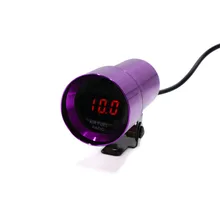 Kostenloser versand Air Tankanzeige 37mm-Kompakte Micro Digital Glas Luft-kraftstoff-gauge auto Gauge/auto meter