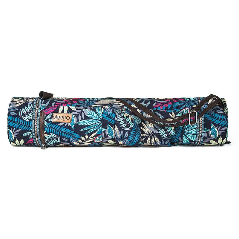 Printed Yoga Bag 71*16*16cm Yoga mat Bag Exersice Mat Bag Pilates Pad Backpack Sports Knapsack Fitness Dance Gymnastics Mat Case