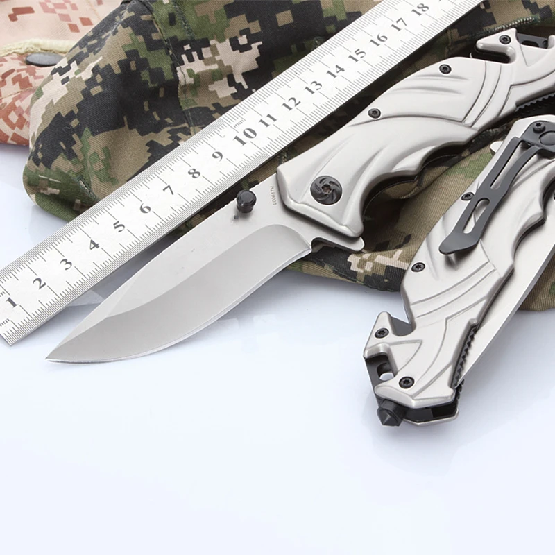 

Karambit Knife Portable Key Edc Stainless Fold Camping Tactical Folding Pocket Ring Outdoor Tools Hunting 2019 Survival Knives