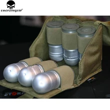 EMERSONGEAR Six Pack Grenade  Model Pouch Tactical Molle FOR 40MM Airsoft Military EM8509