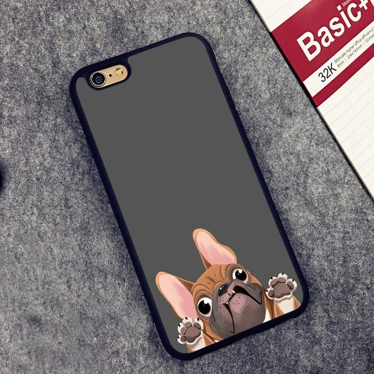 Щенок питбуль Pitbull щенков Мягкие силиконовые полный защитный чехол для iPhone X 8 7