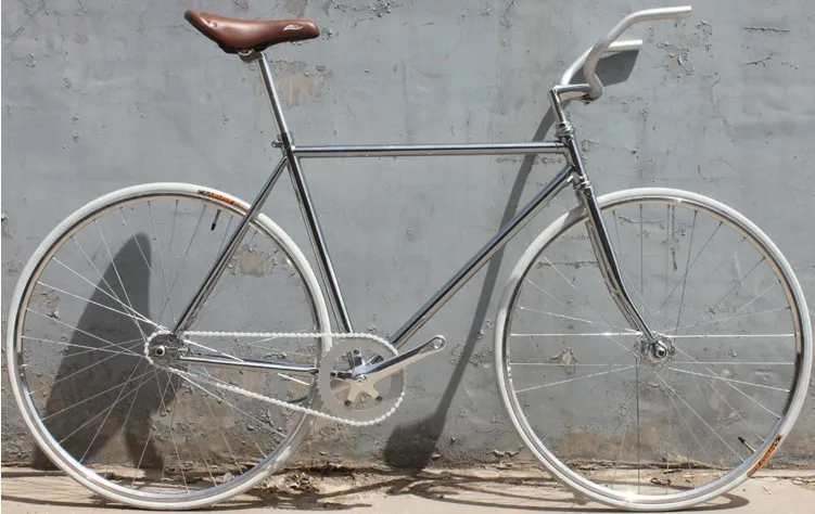 Discount 52cm fixed gear bike frame   track bike frame road bicycle frame plated steel frame 19 Discount 52cm fixed gear bike frame   track bike frame road bicycle frame plated steel frame 19