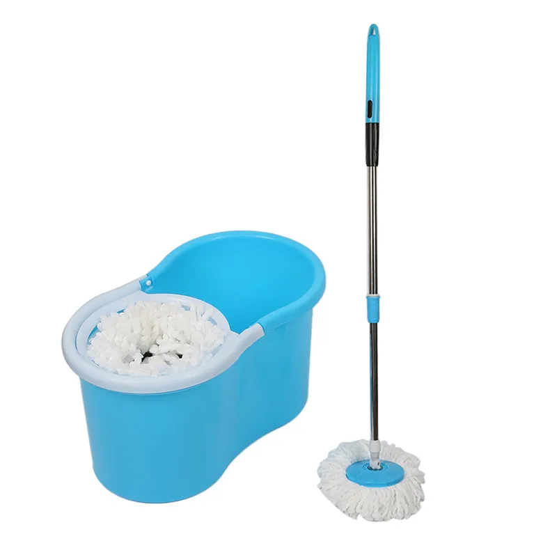 

Spin mop Mop Bucket Rotating Mop set 360 Degree Magic Spin Mop Bucket 2 Microfiber Spin Rotating Heads Cleaning Tools
