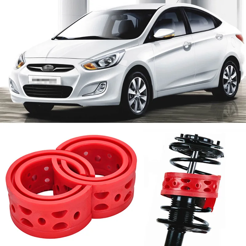 

2pcs Super Power Rear Car Auto Shock Absorber Spring Bumper Power Cushion Buffer Special For Hyundai Verna