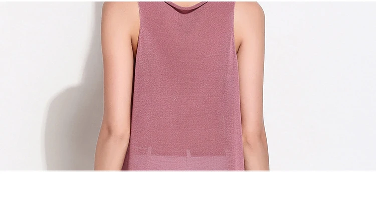 XIKOI Knitted Vest 2018 Summer Women Casual Sleeveless O-Neck Sweater Vest Fashion Crop Tops Women Veste Femme (1)