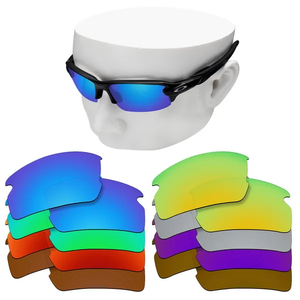 Oowlit Polarizzati Lenti Di Ricambio Per-Oakley Flak 2.0 Oo9295 Occhiali Da Sole