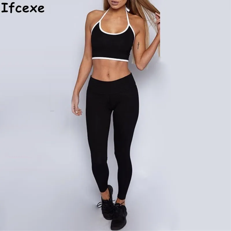 Women Sports Running Set Clothes Track Suit Training Jogging yoga