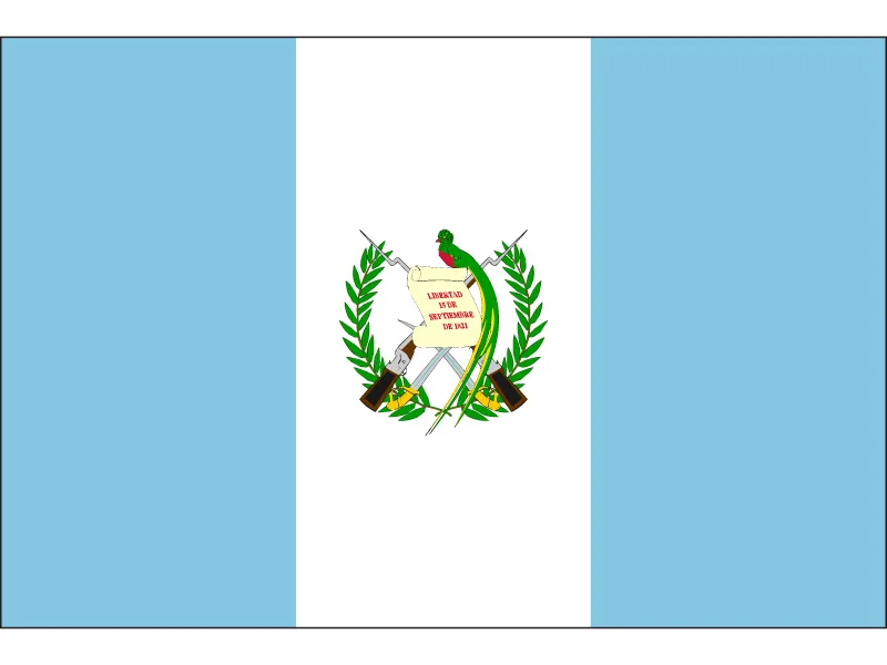 90*150 см/60*90 см/40*60 см/15*21 см Republica De Guatemala Flag 3*5 футов полиэфирный флаг