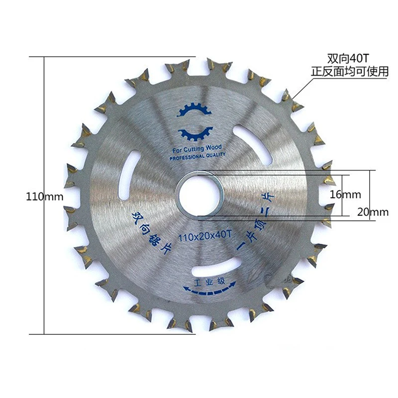 good quality circle saw blade alloy steel saw bi direction teeth saw