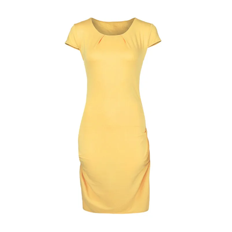 sexy 2018 summer dresses short sleeve and knee-length dress evening dress sheath party dress vestido dropshipping #F#50JY2508