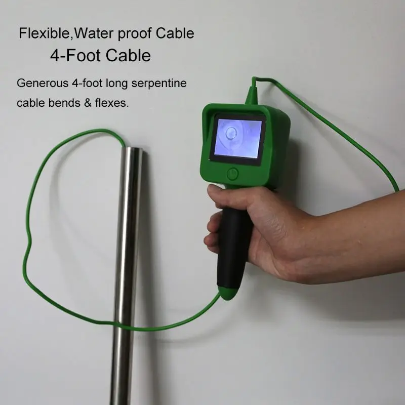 

Handheld Inspection Camera with Screen Wireless Borescope HD Duct Endoscope