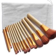 Makeup brushes 7 12 Pcs wooden handle Brushes eye shadow brush Professional kabuki kit set maquiagem makeup brushes