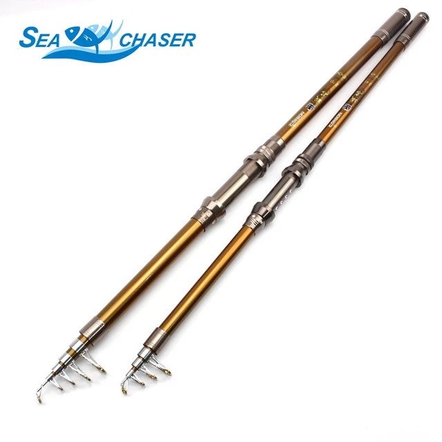 Special Offers 2.1M-3.6M Gold telescopic carbon fishing rod sea fishing carp rod spinning M power feeder fishing Fishing Tackle Free shipping Special Offers 2.1M-3.6M Gold telescopic carbon fishing rod sea fishing carp rod spinning M power feeder fishing Fishing Tackle Free shipping
