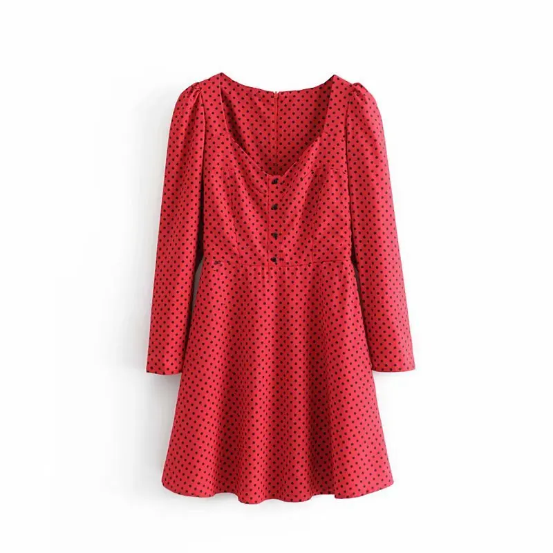 

Popular new Aviation 50-1845 European and American fashionable dot dress