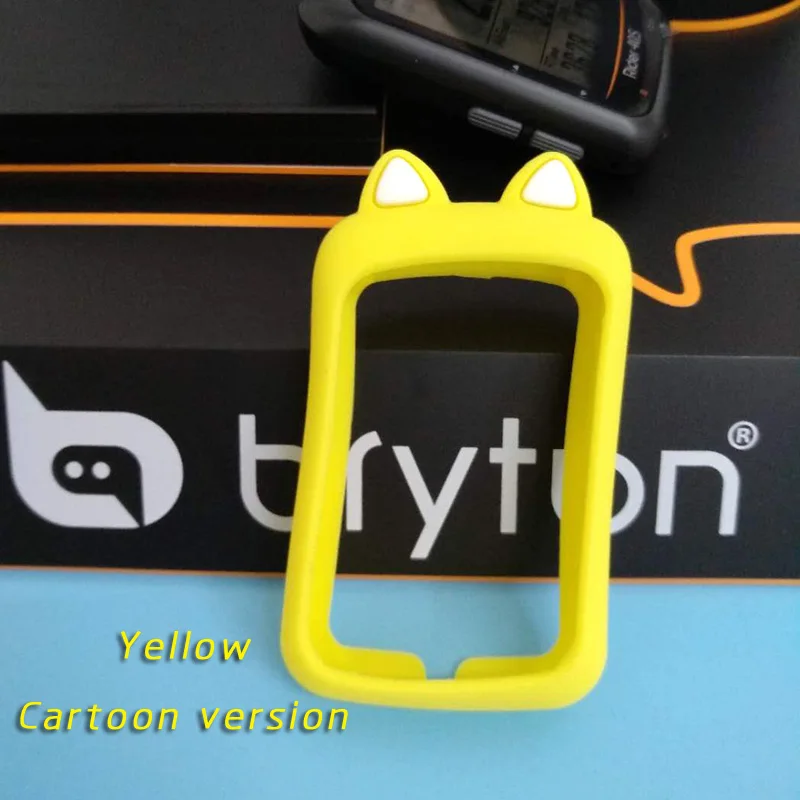 Bryton Rider 450 410 силиконовый чехол для велосипедного компьютера резиновый защитный с