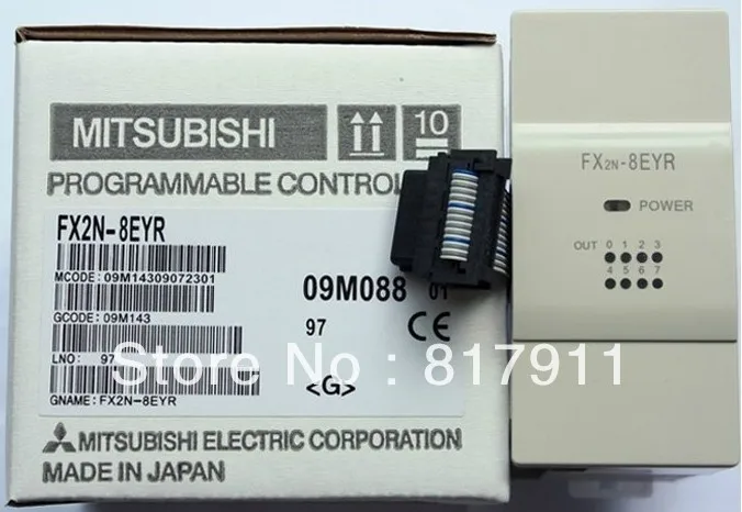 Новые и Оригинальные для Melsec PLC FX2N 8EYR ES/UL (FX2N8EYRESUL) СИБ|plc ac|new shoelacesplc led |