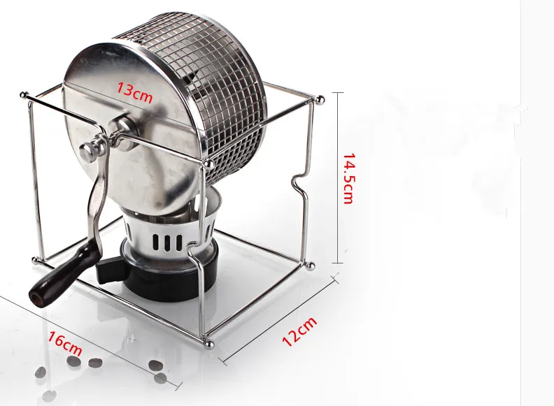 Hot304Stainless Сталь handuse аппарат для обжарки кофейных зерен эспрессо аппарат для обжарки кофейных зерен с горелкой