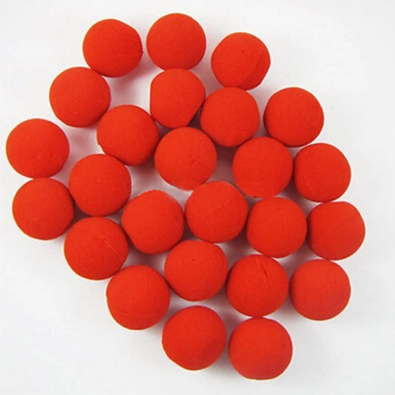10 pcs Hot sale Adorable Red Ball Foam Circus Clown Nose Comic Party Halloween Costume Magic Dress Accessories Decoration 10 pcs Hot sale Adorable Red Ball Foam Circus Clown Nose Comic Party Halloween Costume Magic Dress Accessories Decoration