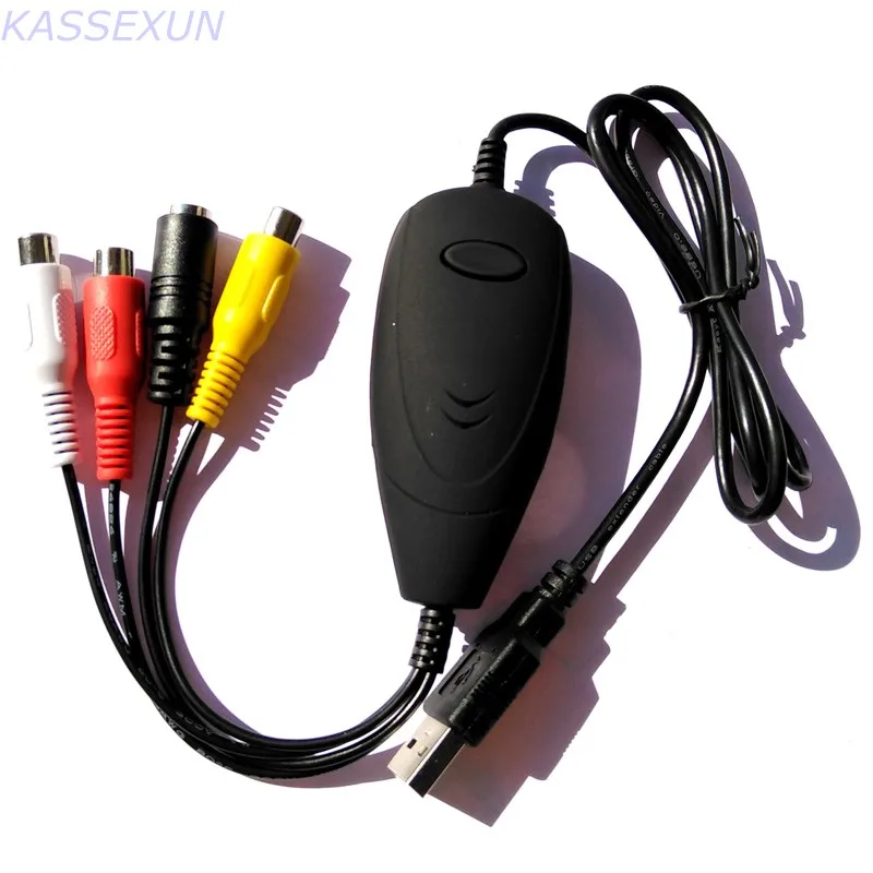 Новинка 2017 USB2.0 конвертер для видеозаписи преобразует любой аналоговый RCA вход в