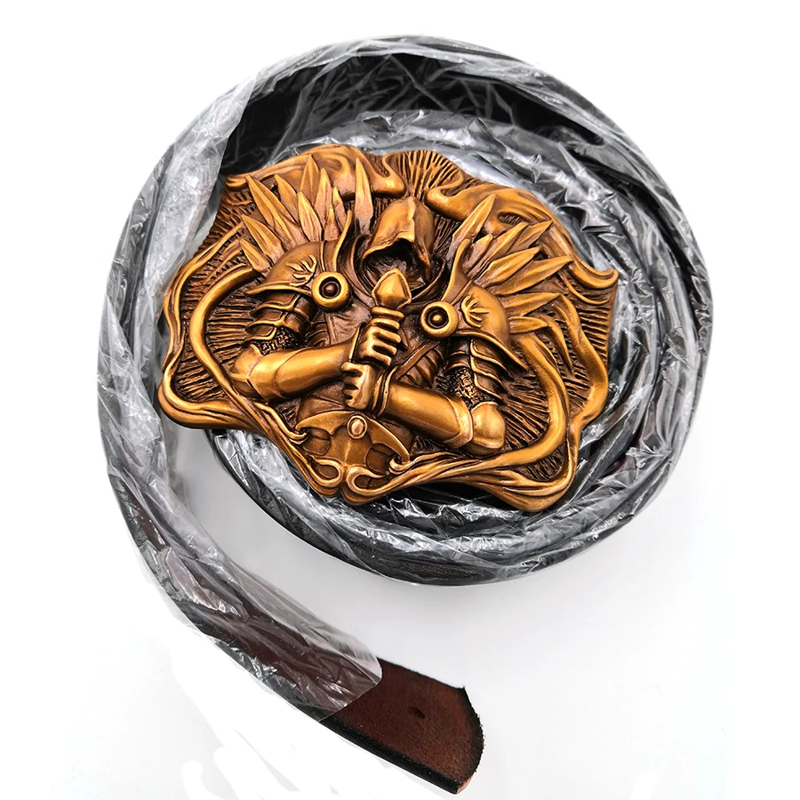 OGRM Archangel Tyrael пряжка для ремня мужские металлические ремни Роскошная бронзовая Пряжка для мужского ремня подарки для boysboyfriend подарок на день Святого Валентина