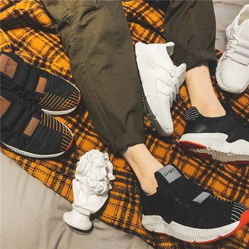 

Spring And Summer Sneakers Mens Black Light Trainer Sport Shoes Running Shoes For Men 2018 Breathable