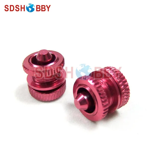 

6STARHOBBY 2pcs* Super Fuel Plug/Fuel Dot with Fuel Filler Nozzle d4.5*D9mm (Yellow/ Blue/ Red)