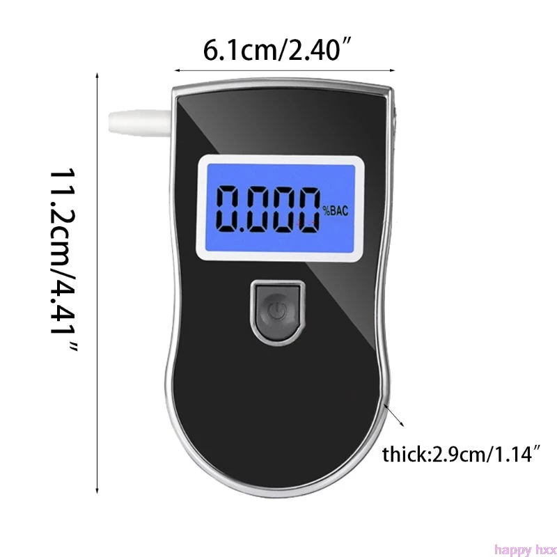 الكحول في الجسم المحمولة التنفس اختبار دقيقة شاشة ديجيتال LCD ضوء مريحة خفيفة الوزن المحمولة عالية الجودة الكحول في الجسم المحمولة التنفس اختبار دقيقة شاشة ديجيتال LCD ضوء مريحة خفيفة الوزن المحمولة عالية الجودة