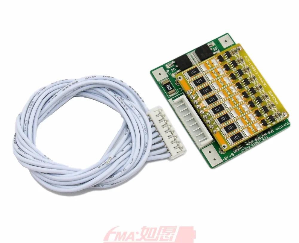 

Protection Circuit Module 5A BMS PCM for 8S 28.8V 29.6V Li-ion LiPo battery 440C