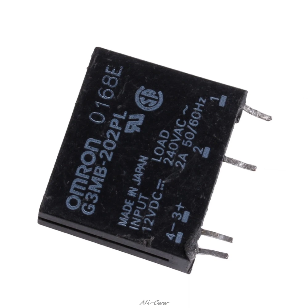 1 шт. твердотельные реле G3MB-202P DC-AC PCB SSR в 12 В DC Out 240 В AC 2A